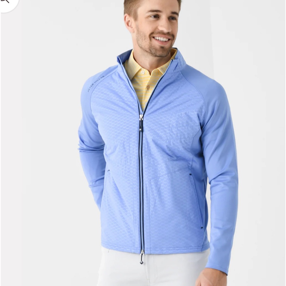 PETER MILLAR
Crown Sport Men's Merge Elite Hybrid Jacket Blue Size Large NWT